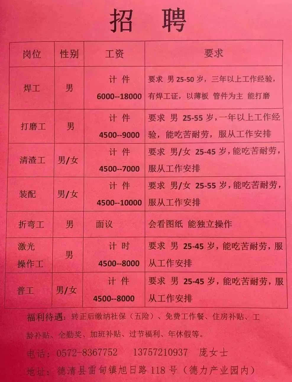 张大掌村委会最新招聘公告发布